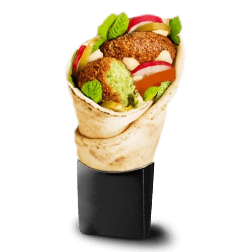 wrap falafel